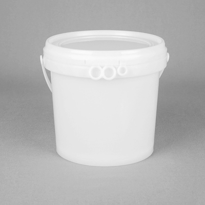 Gıda Sanayi Plastik 33oz 1L Kapaklı Boya Kovası, Boş Dondurma Kovası
