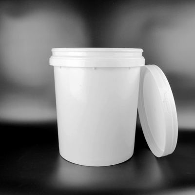 Tarım PP Malzeme 25L Kapaklı Plastik Kova İstiflenebilir