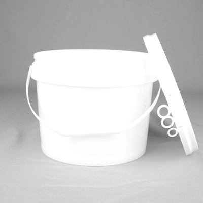 22cm Dia 5L Plastik Gıda Kovası Sızdırmaz Özel Baskılı
