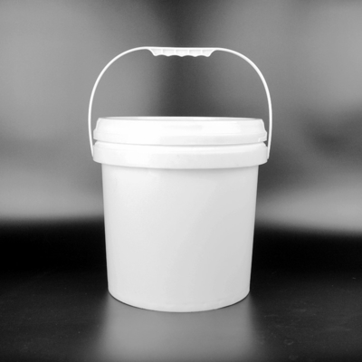 Yuvarlak Plastik Yuvarlak Kovalar Dayanıklı 20 Litre Kapaklı