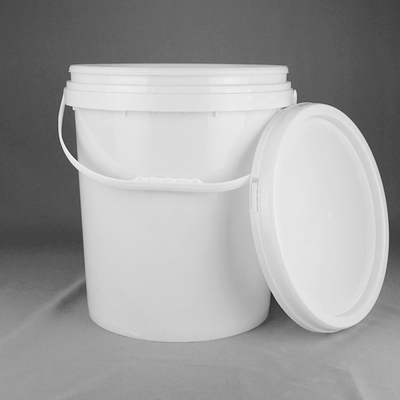 25 Litrelik Kapaklı ve Saplı Boya İçin Plastik Ambalaj Kovası