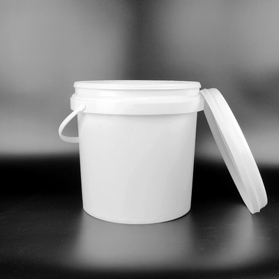 Yuvarlak Plastik Yuvarlak Kovalar Dayanıklı 20 Litre Kapaklı