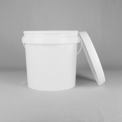 8L Yuvarlak 2 Galon Kapaklı Plastik Kaplar, İki Galon Plastik Kova