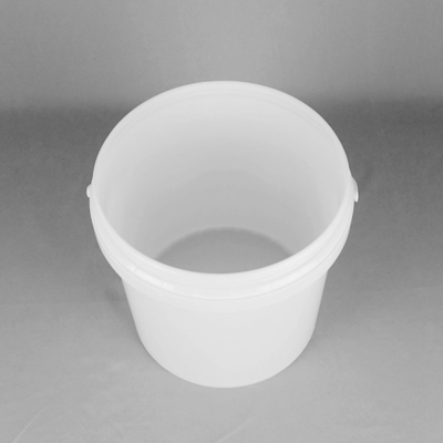 8L Yuvarlak 2 Galon Kapaklı Plastik Kaplar, İki Galon Plastik Kova