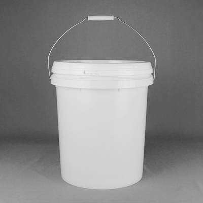 Çeşitli Kullanımlar İçin 20 Litre Kapasiteli Yüklenebilir 5 Gallon Plastik Kovalar