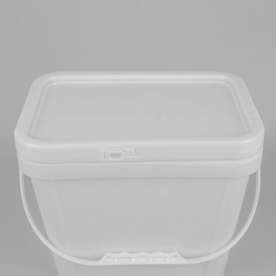 Garantili Kare Siyah Plastik Kovalar Food Grade 6L