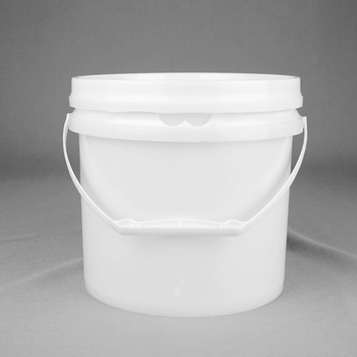 Duvar Resmi 3.5L Bir Galon Kulplu Yuvarlak Plastik Kova