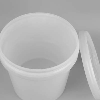 FDA Onayı Şeffaf Plastik Boya Kovaları Şeffaf Gıda Kovaları 1 Litre