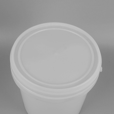 Özelleştirilmiş Plastik Boya Kovası 5L/Litre PP Kova Beyaz Yuvarlak Plastik Varil