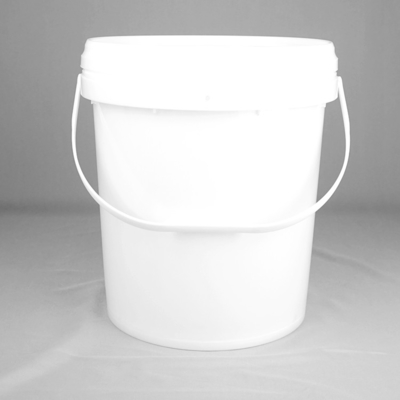 28cm Çap 17L Plastik Boya Kovası Kapaklı Boya Kovası Gıda Sınıfı PP