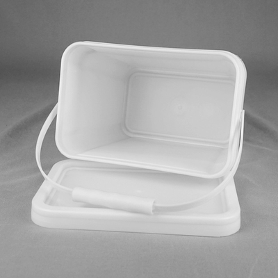 Kapaklı Mükemmel Mühür Yeteneği ile 1 Galon 3.5L Plastik Kare Kova
