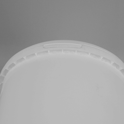 Beyaz Yuvarlak Plastik Kova FDA Sertifikalı Kapasite Müşterinin Talebine Bağlıdır