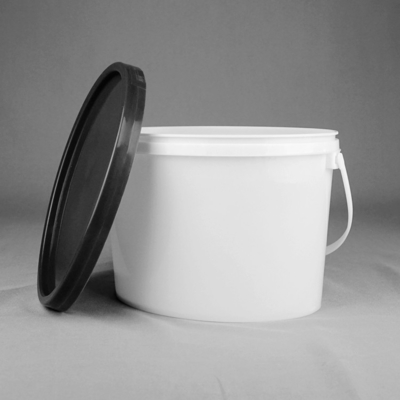 Kapaklı ve Elle Çekmeli Özelleştirilmiş 5.5L Oval Plastik Ambalaj Kovası