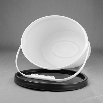 5kg Özel Şekilli Boya Plastik Kapaklı Saplı Kova
