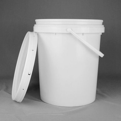 Lateks Boya Rengi için Termal Transfer HDPE Beyaz Yuvarlak Plastik Varil