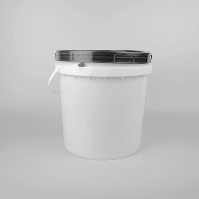Deniz Ürünleri Ambalajı Plastik Gıda Kovası 8L 25cm Yükseklik, Vidalı Kapaklı