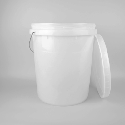 Lateks Boya Plastik Ambalaj Kovası 30L Kapaklı ve Saplı