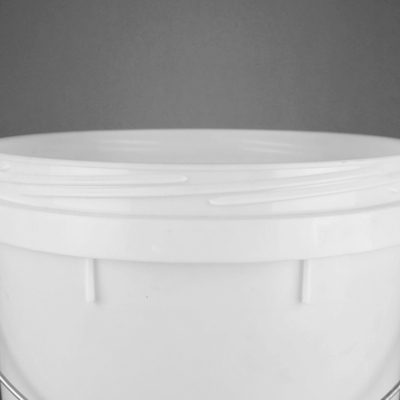 Yuvarlak Boya Kovası 25L Plastik Beyaz Kova