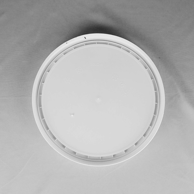 Yağlayıcı için İstiflenebilir Siyah Beyaz 5 Galon Plastik Kova 20 Litre