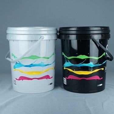 29cm Çap 19L Plastik Yağ Kovası Motor Yağı Kovası Özel Renk