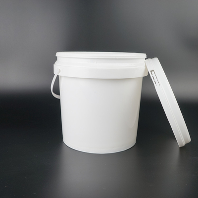 Gıda Sınıfı Plastik Kova Kova Beyaz Yuvarlak 3 Litre